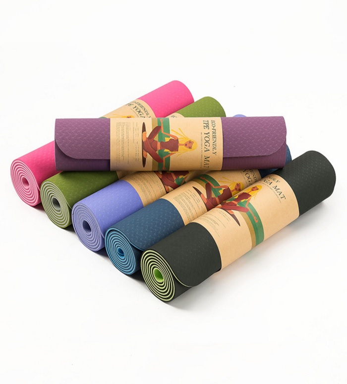 Multi Color Anti fatiga etiqueta privada Peso ligero lavable Anti-Slip TPE esterilla  plegable de yoga - China Colchoneta de yoga ecológica y colchoneta plegable  de yoga TPE precio